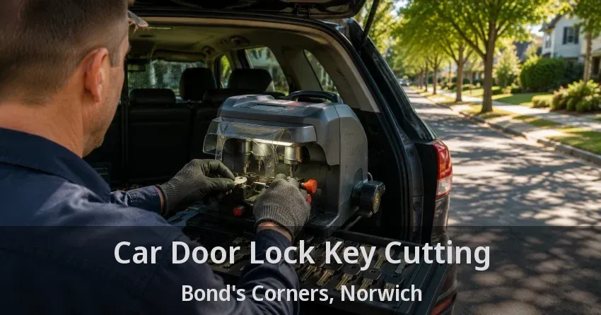 Car Door Lock Key Cutting Bond's Corners, Norwich - ON