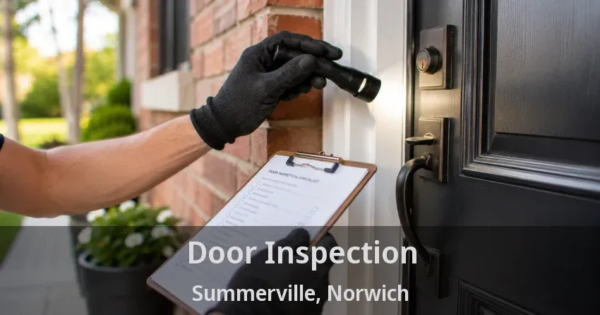 Door Inspection Summerville, Norwich - ON