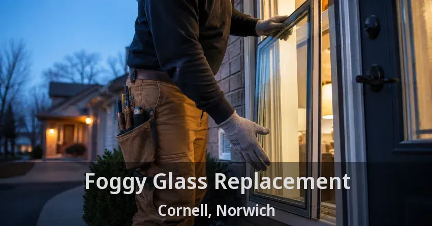 Foggy Glass Replacement Cornell, Norwich - ON