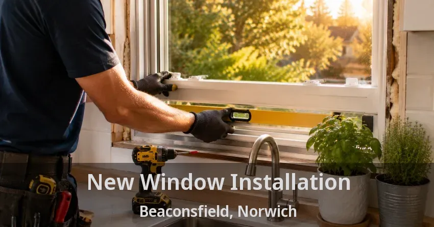 New Window Installation Beaconsfield, Norwich - ON
