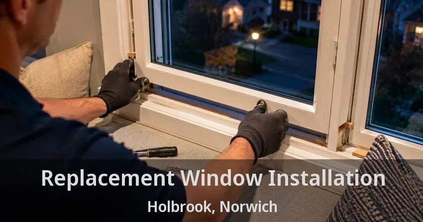 Replacement Window Installation Holbrook, Norwich - ON