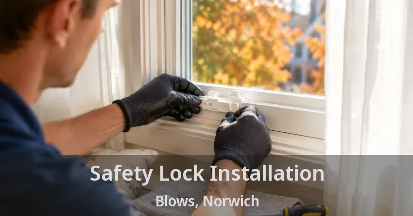 Safety Lock Installation Blows, Norwich - ON