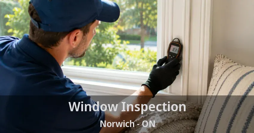 Window Inspection Norwich - ON