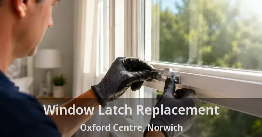 Window Latch Replacement Oxford Centre, Norwich - ON