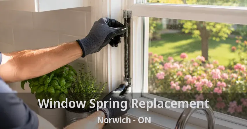 Window Spring Replacement Norwich - ON