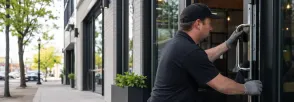 Commercial Door Installation Blows, Norwich